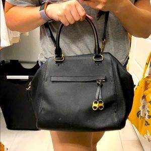 Tory Burch Black Leather Handbag